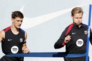 阿斯：加维的伤势比预期要严重，将缺席对阵纽卡的欧冠揭幕战